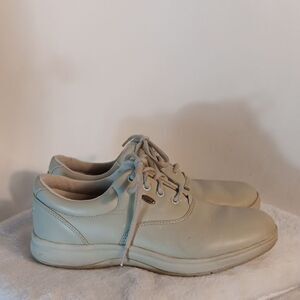 Etonic Cream Leather Shoes